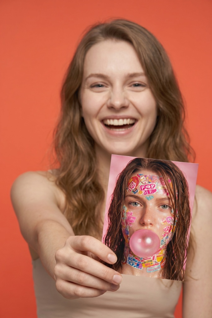 Print + share — Instant print + QR